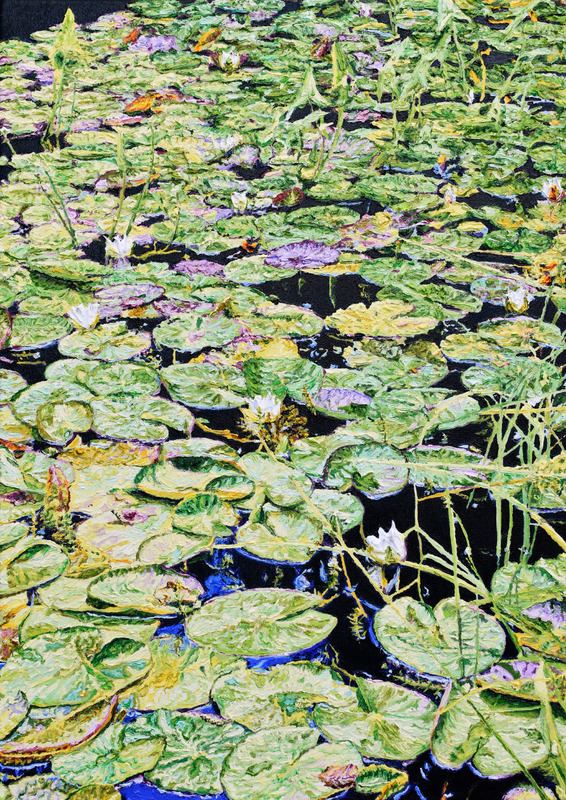 Katharina Gierlach - Am Scheerbach I, 2025, Oil on canvas