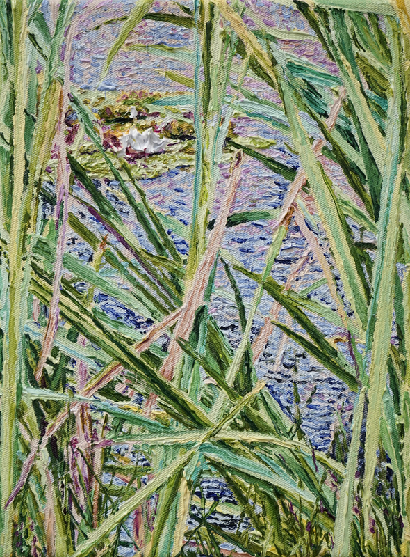 Katharina Gierlach - Königshain VII, 2024, Oil on canvas