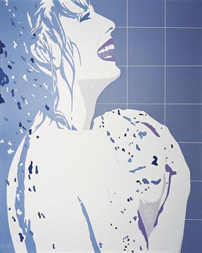 Werner Berges - Schönheitsprogramm, 1973, Acrylic on canvas