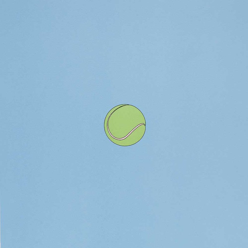 Michael Craig-Martin - Sports Balls (Tennisball), 2019, Siebdruck auf Somerset Satin 410 Gramm