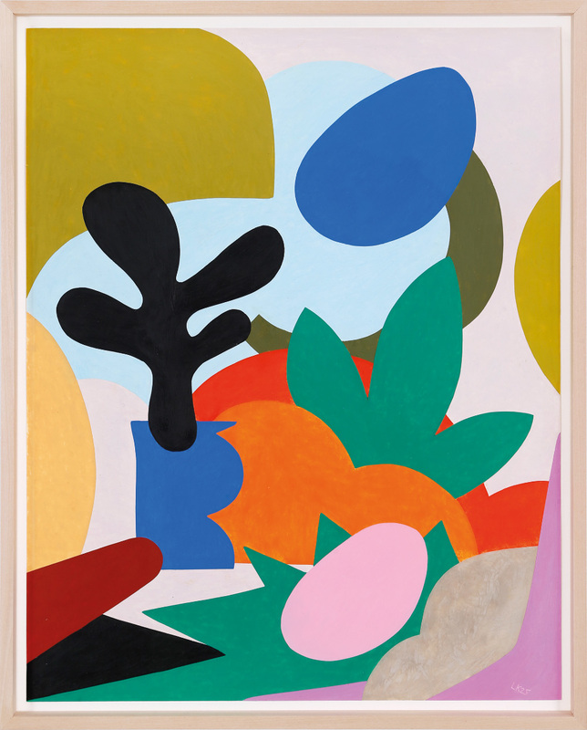 Leonard Korbus - Genalguacil, 2025, oil pastel on paper