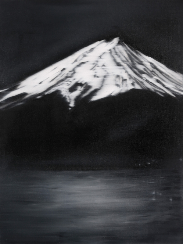JKB Fletcher - Landmass / Peak, 2025, Öl auf Leinwand