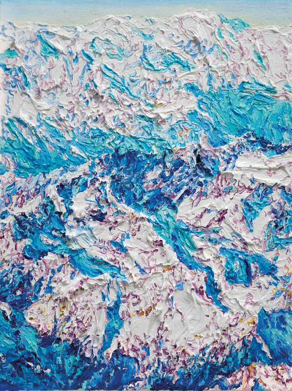 Katharina Gierlach - Alpen II, 2025, Oil on canvas