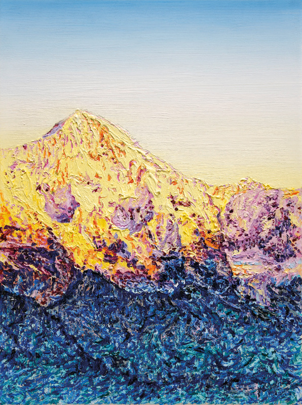 Katharina Gierlach - Mönch, 2025, Öl auf Leinwand