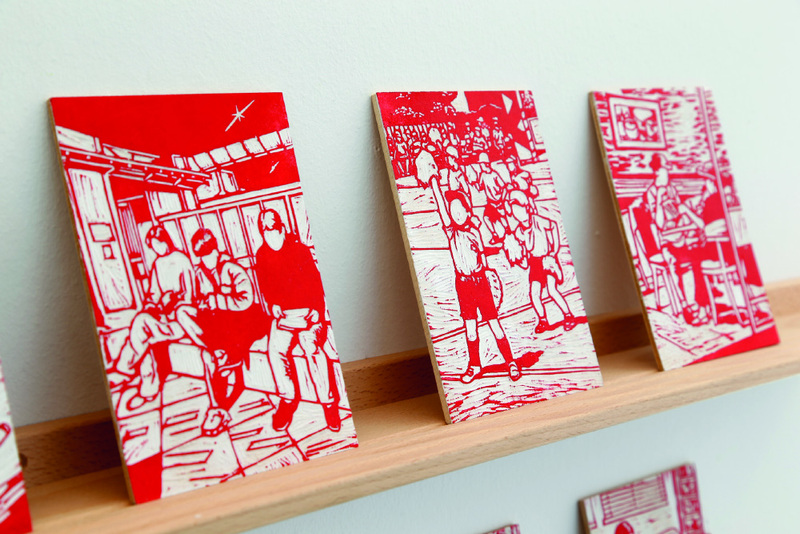 Blick in die Ausstellung