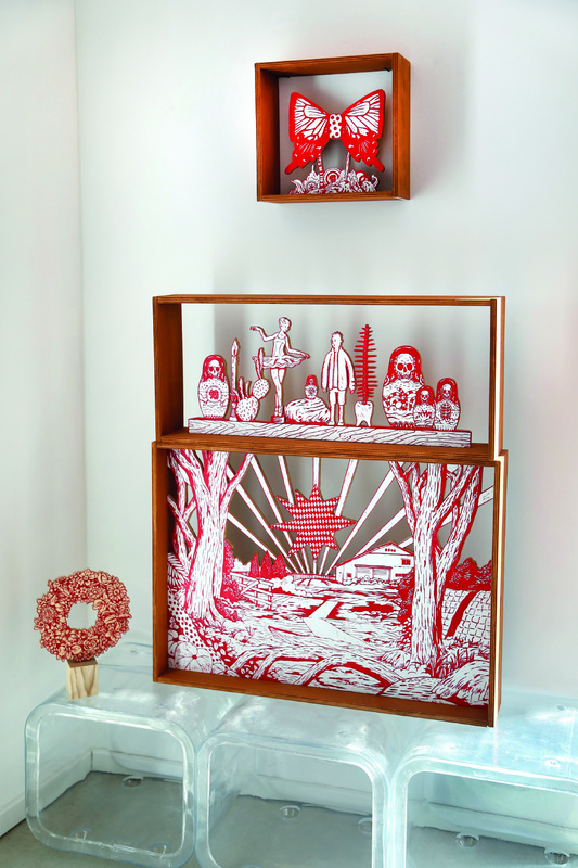 Blick in die Ausstellung