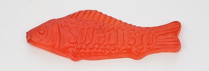 Peter Anton: "Swedish Fish (orange)" (2019)