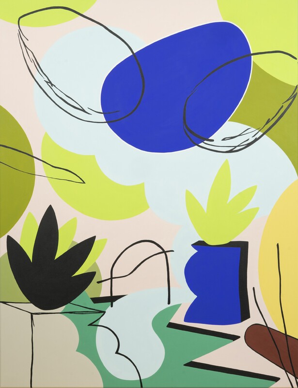 Leonard Korbus - spring, 2025, Acryl auf Leinwand