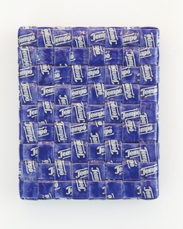 Petra Scheibe Teplitz - Tempo, 2025, wood, acrylic paint, insulating and packaging film