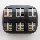 Hein Spellmann - Fassade 377, 2020, silicone, acrylic, CLC print, foam, wood