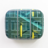 Hein Spellmann - Fassade 463, 2023, silicone, acrylic, CLC print, foam, wood
