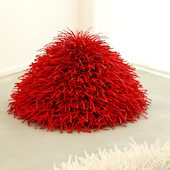 Bean Finneran - Red dome with black tips