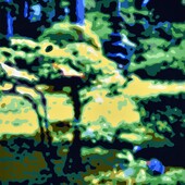 Konrad Winter - Japanese Garden Portland, 2026, car lacquer on aluminum