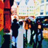 Konrad Winter - Römerberg, 2026, car lacquer on aluminum