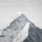 JKB Fletcher - Landmass / Peak, 2025, Öl auf Leinwand