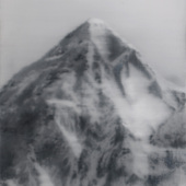 JKB Fletcher - Landmass / Peak, 2025, Öl auf Holzpanel