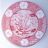 Kenichi Yokono - Sandwich, , Woodblock cutout