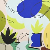 Leonard Korbus - spring, 2025, Acryl auf Leinwand