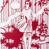 Kenichi Yokono - sunglasses, 2019, Woodblock cutout