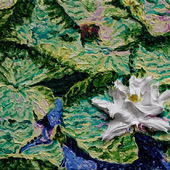 Katharina Gierlach - Český Krumlov I, 2025, Oil on canvas